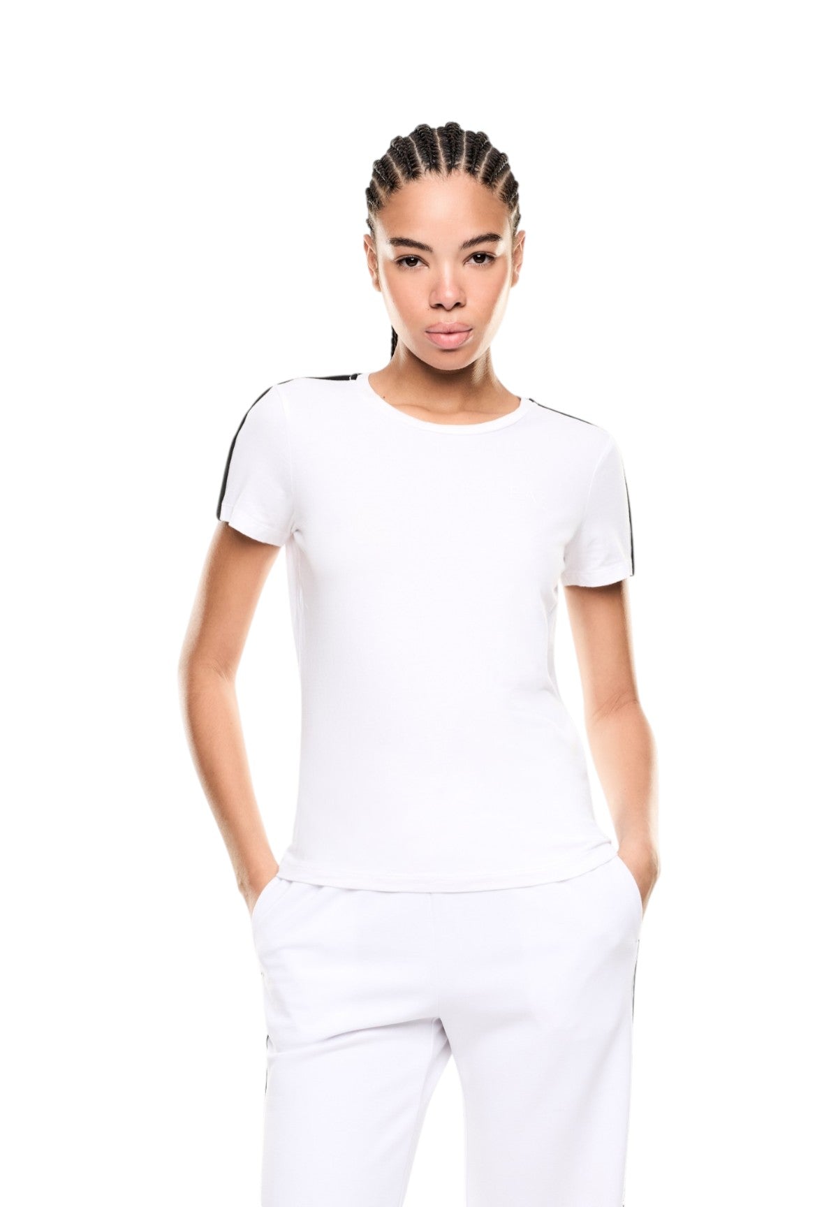 T-shirt a Maniche Corte 7W001490 White