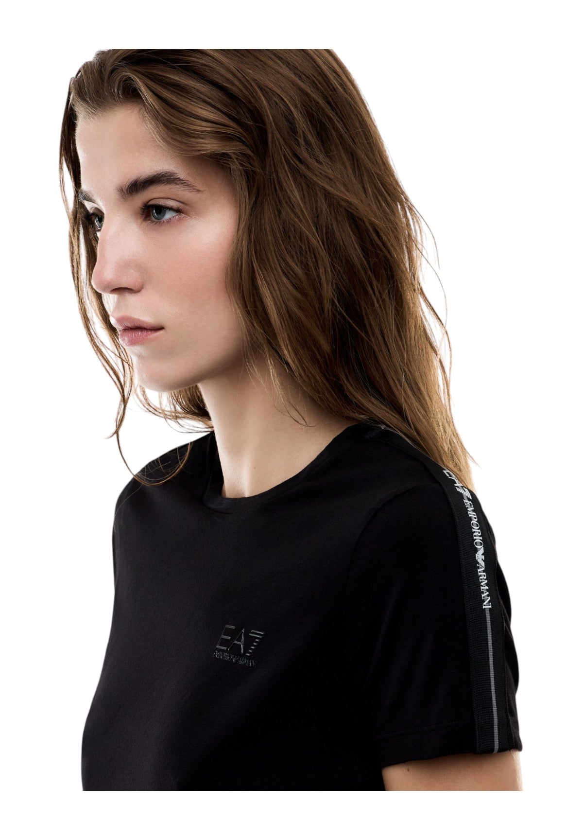 T-shirt a Maniche Corte 7W001490 Black