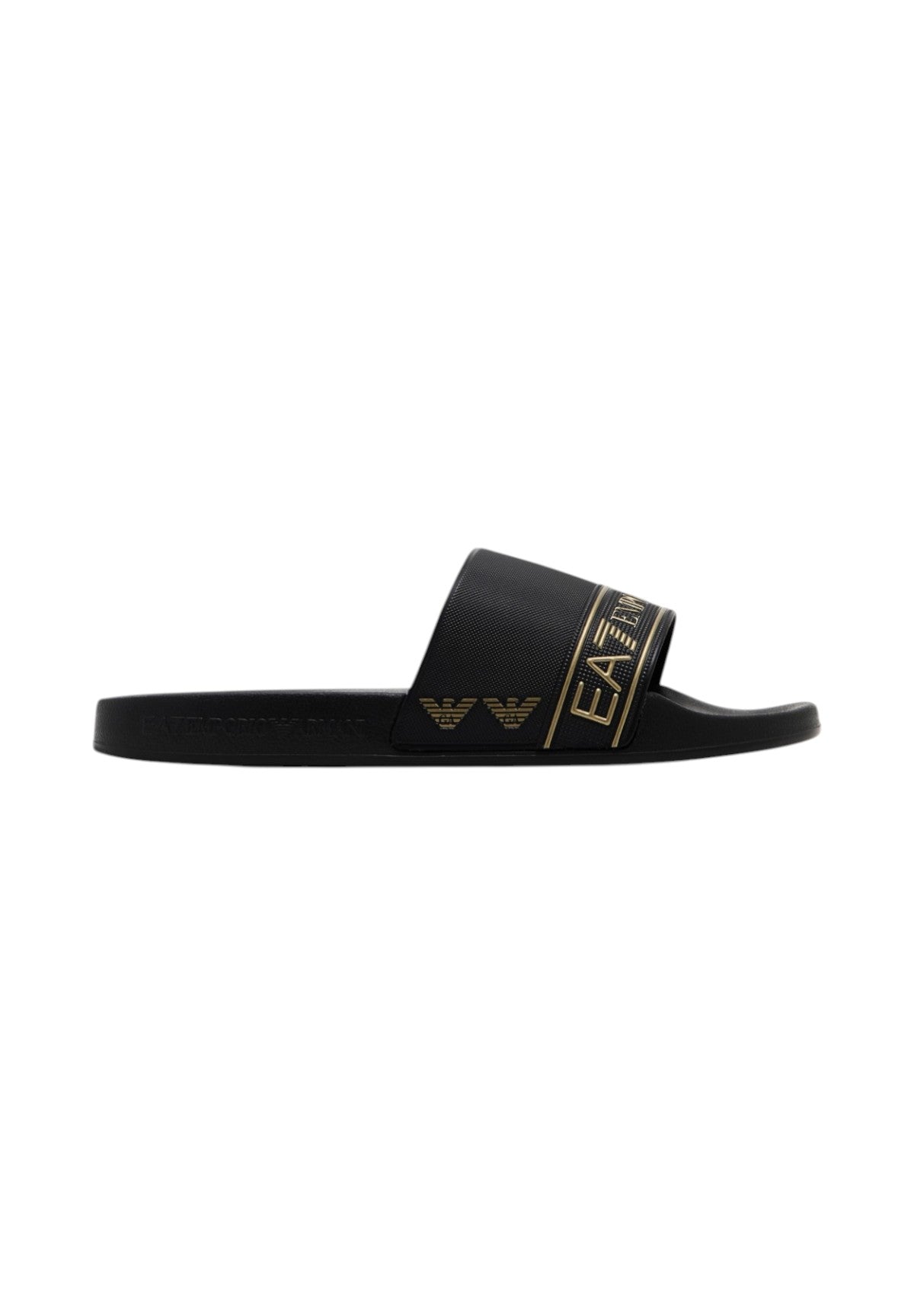 Ciabatte 7X000110 Full Black, Gold