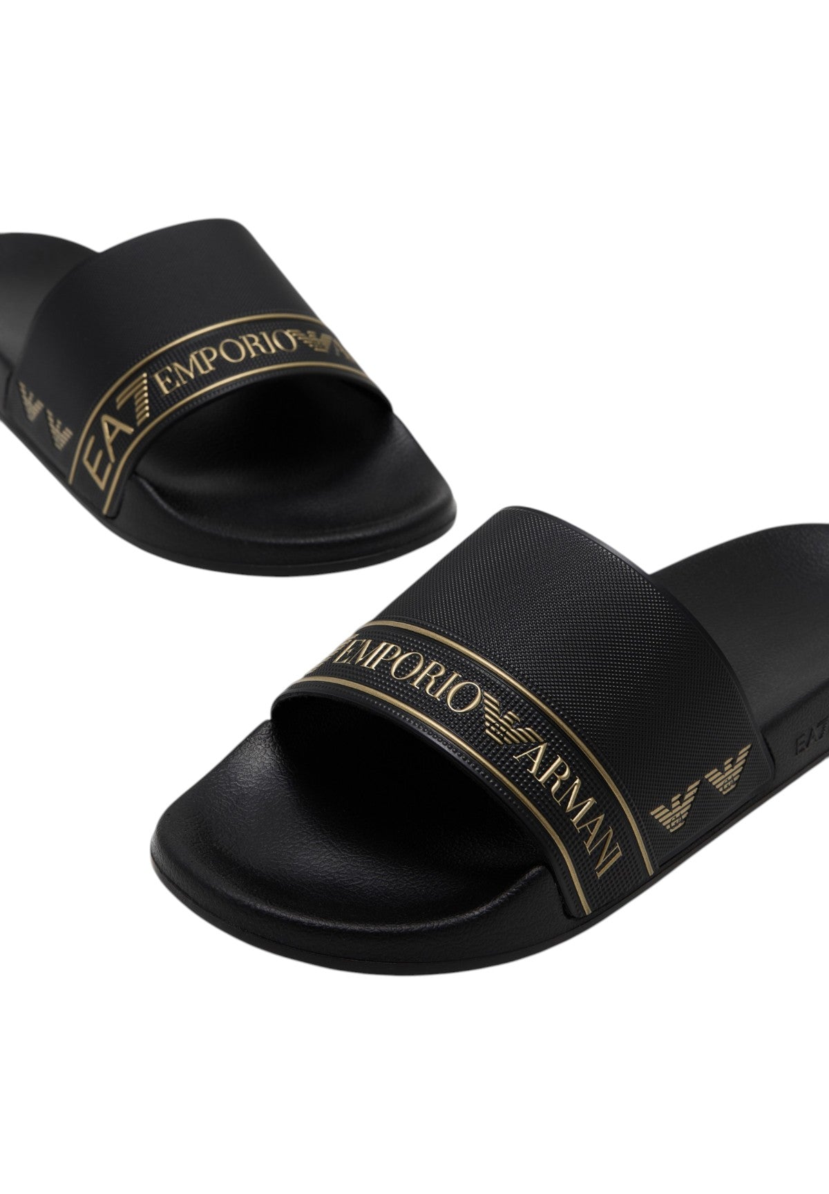 Ciabatte 7X000110 Full Black, Gold