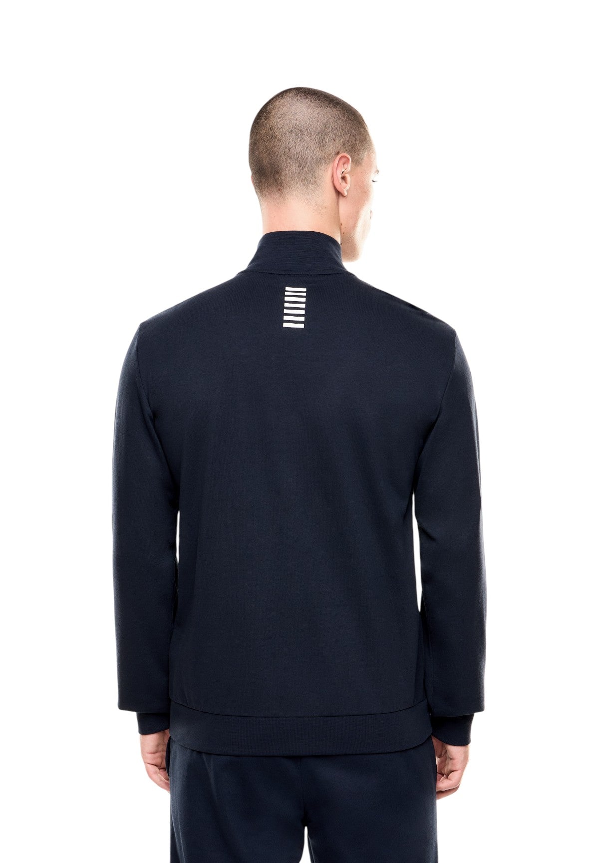 Felpa Full-Zip 8NPM31 Armani Blue