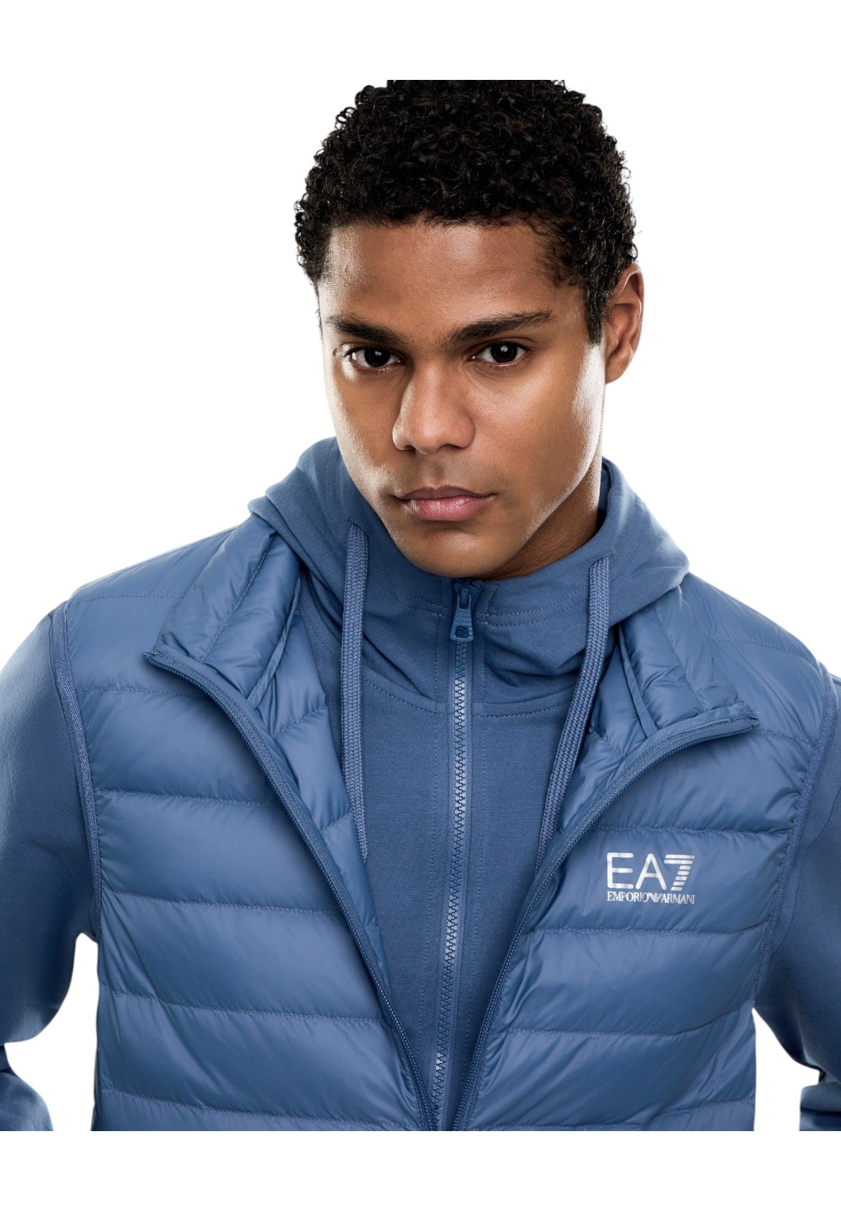 Smanicato Gilet 8NPQ06 Blue Horizon