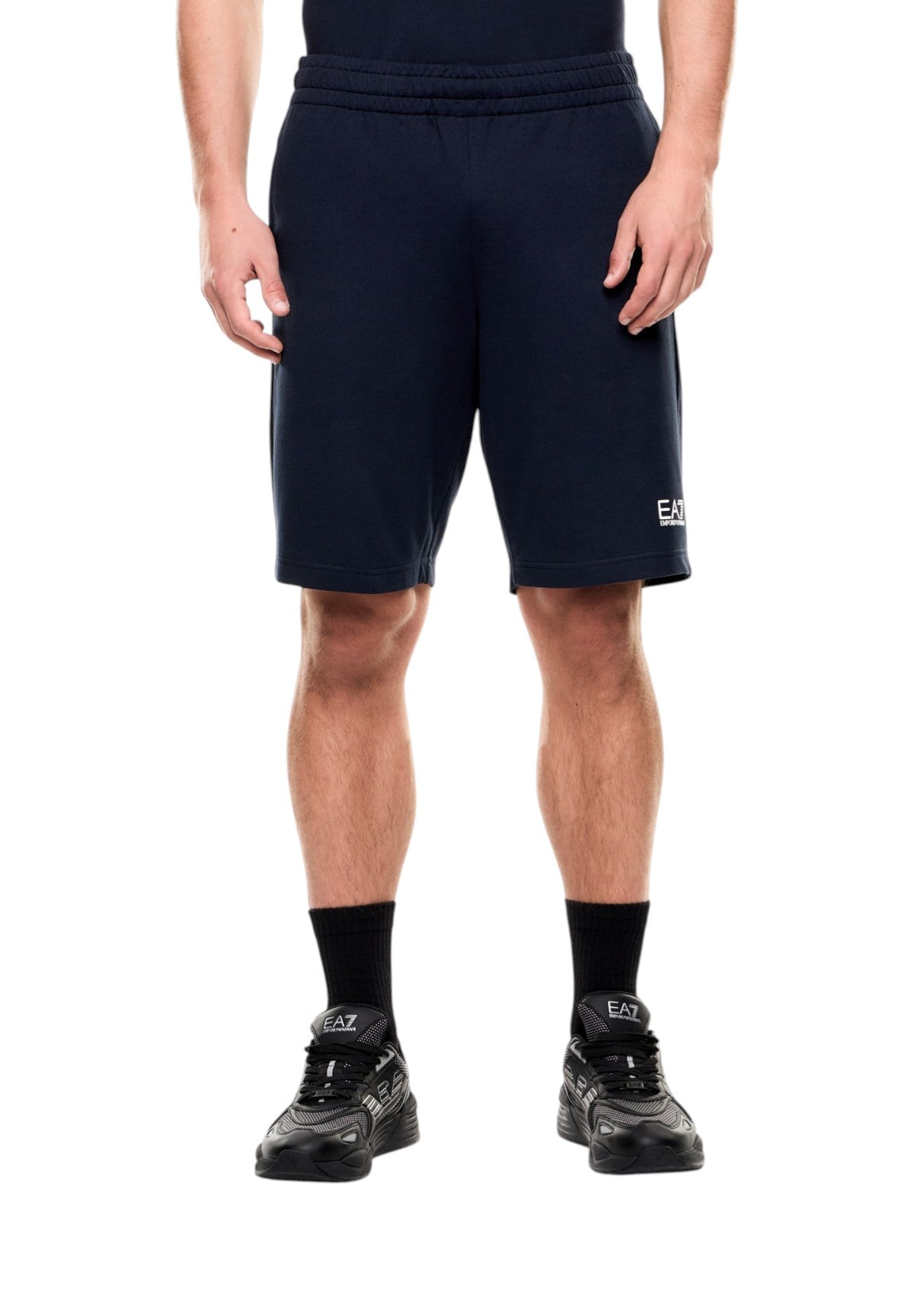 Bermuda in Felpa 8NPS65 Armani Blue