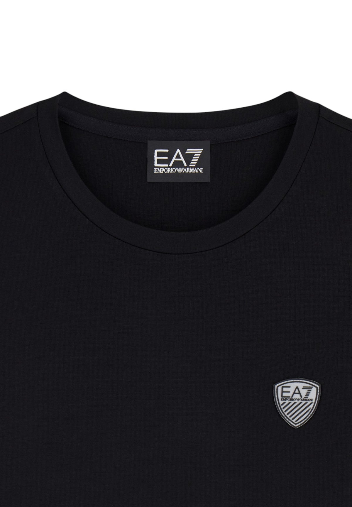 T-shirt a Maniche Corte 8NPT16 Black