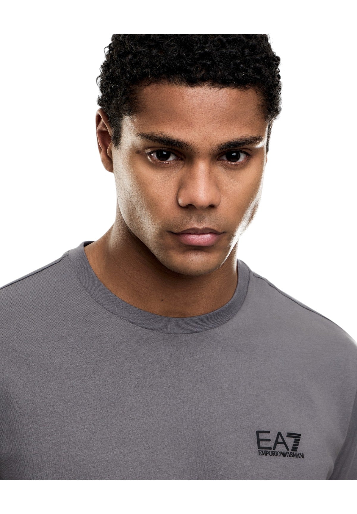 T-shirt a Maniche Corte 8NPT25 Smoked Pearl