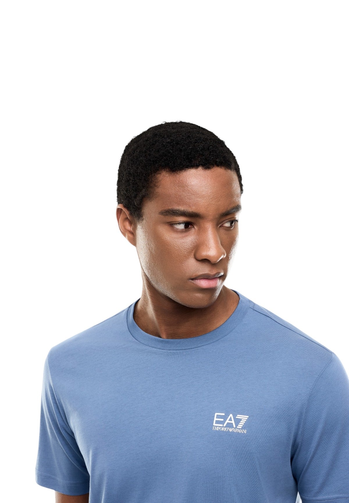 T-shirt a Maniche Corte 8NPT25 Blue Horizon