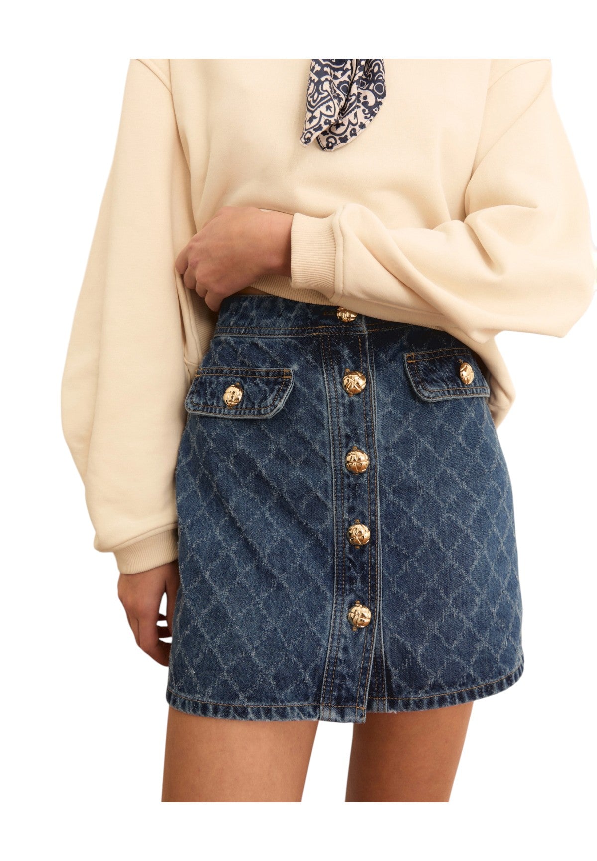 Gonna 2615101014200 EMIRIVIERA Blue Jeans