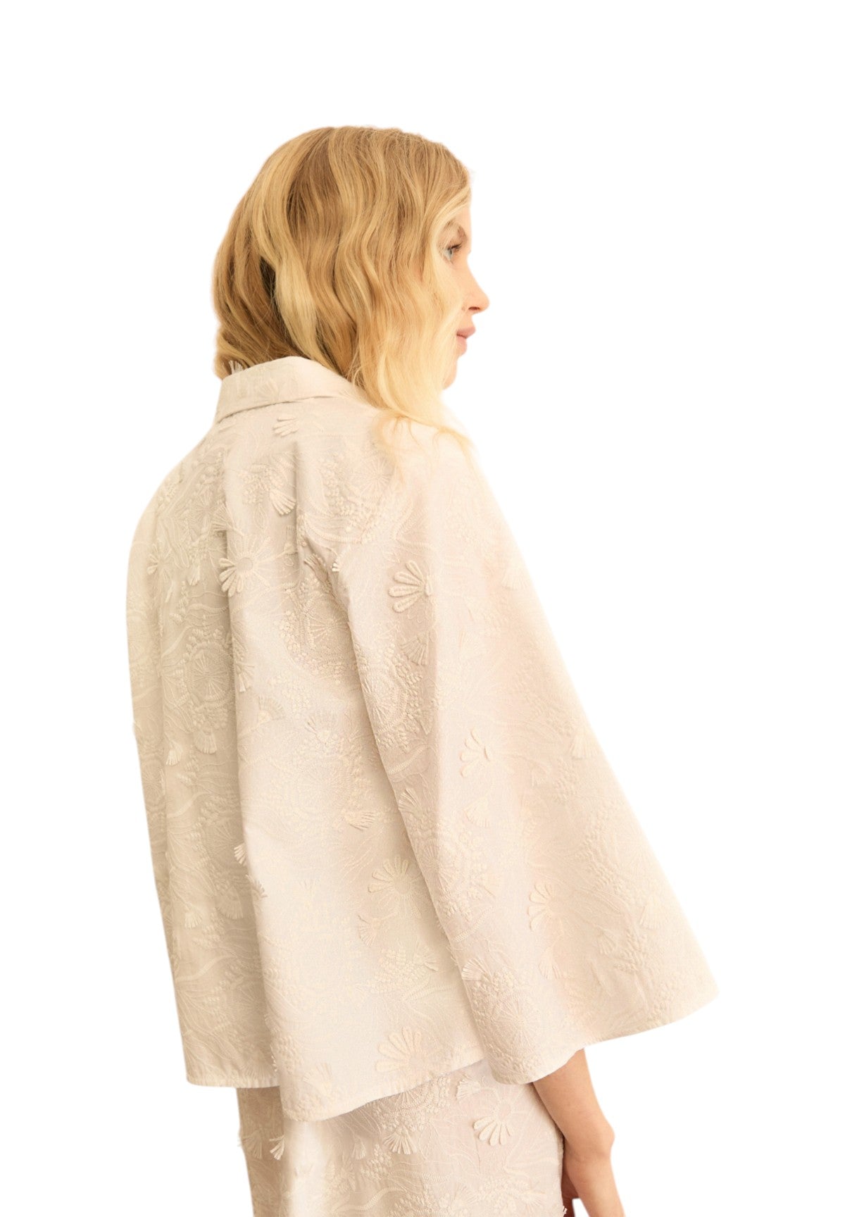 Camicia a Maniche Lunghe 2615111022200 EMMAMICO Bianco