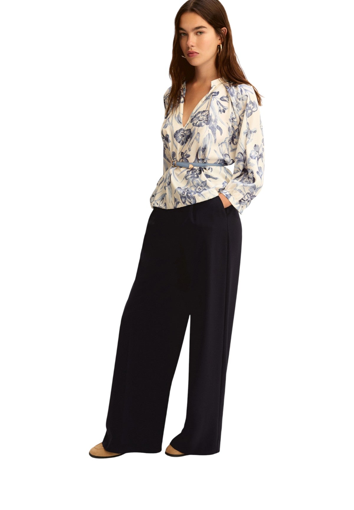 Pantaloni 2615131171200 EMMASSENZI Blu