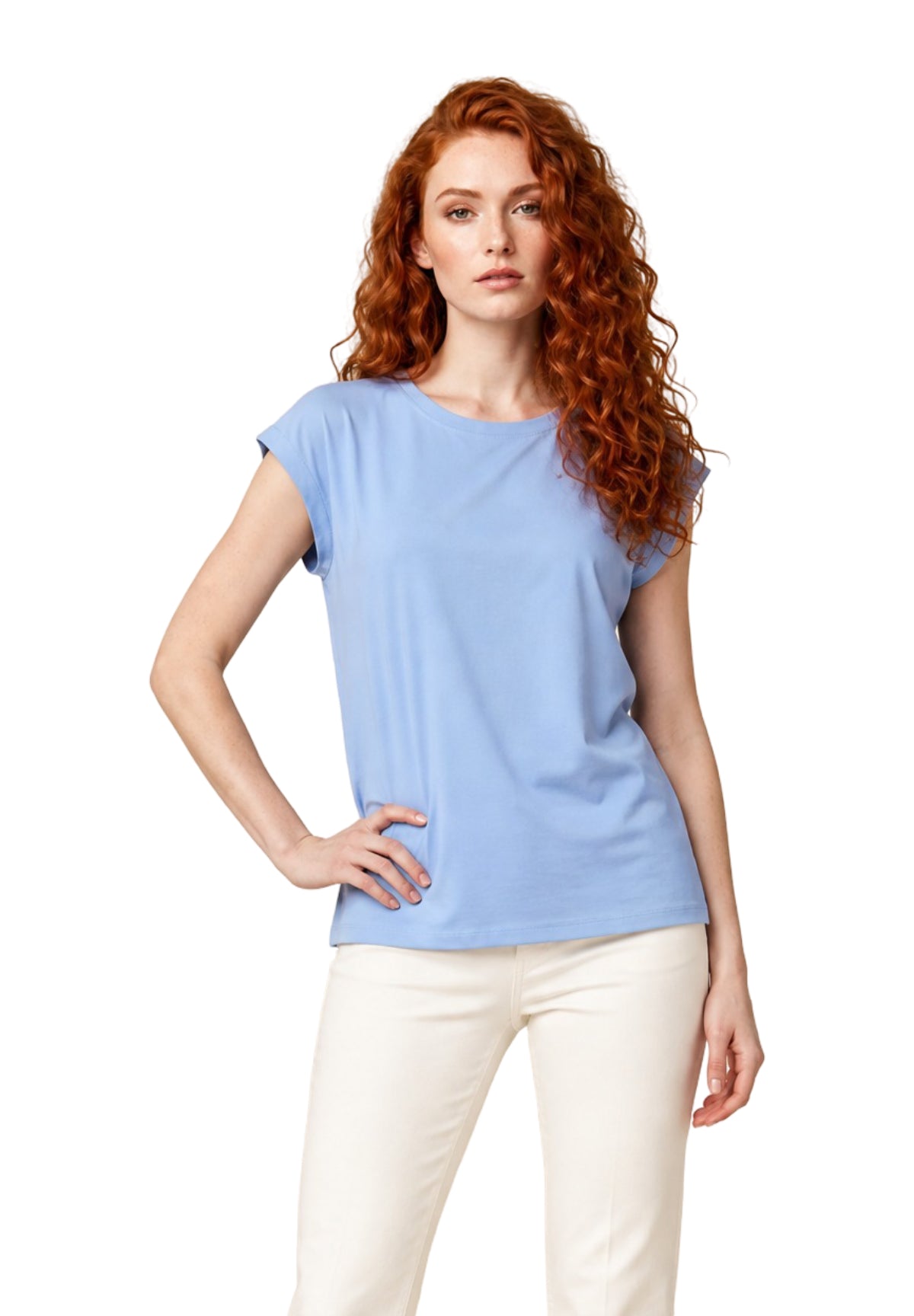T-shirt a Maniche Corte 2615111021200 EMMCARTONE Azzurro