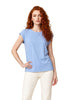 Emme Marella T-shirt a Maniche Corte 2615111021200 EMMCARTONE Azzurro