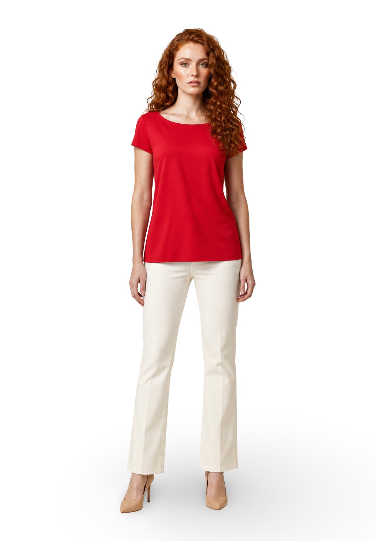 T-shirt a Maniche Corte 2615111021200 EMMCARTONE Rosso
