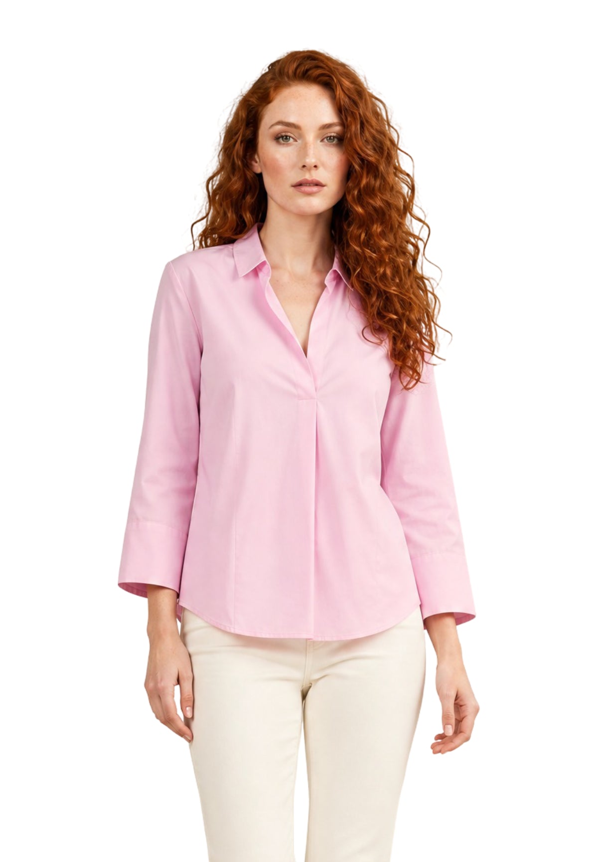 Camicia a Maniche Lunghe 2615111081200 EMMELICA Rosa