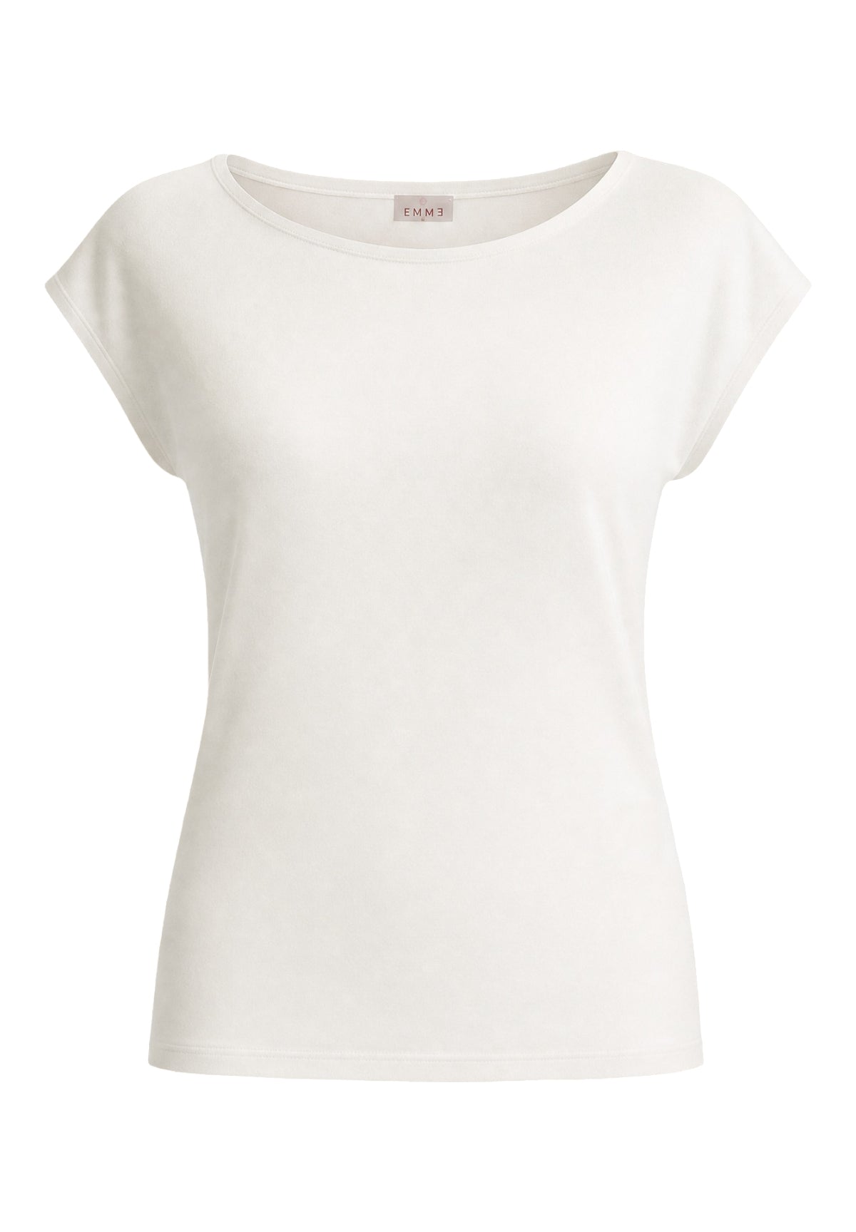 T-shirt a Maniche Corte 2615971021200 EMMFERVIDA Panna