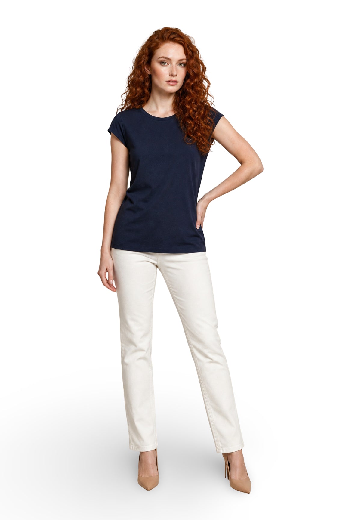 T-shirt a Maniche Corte 2615971021200 EMMFERVIDA Blu