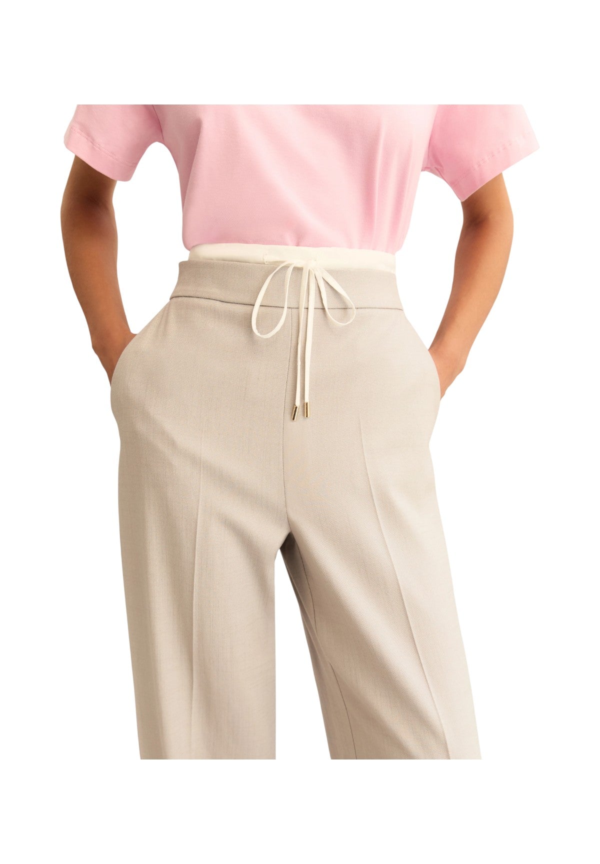 Pantaloni 2615131091200 EMMFETTA Grigio chiaro