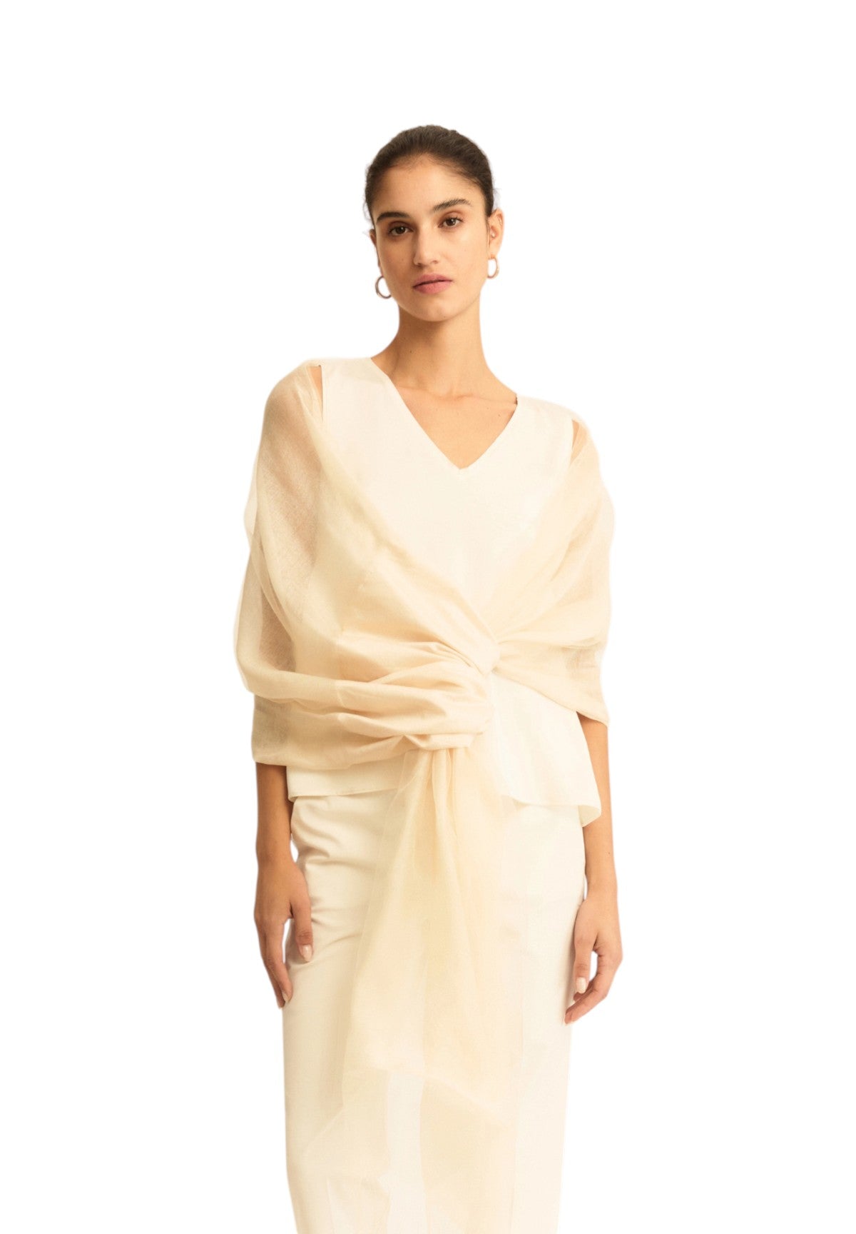 Stola 2615541022200 EMMFILTRO Ecru