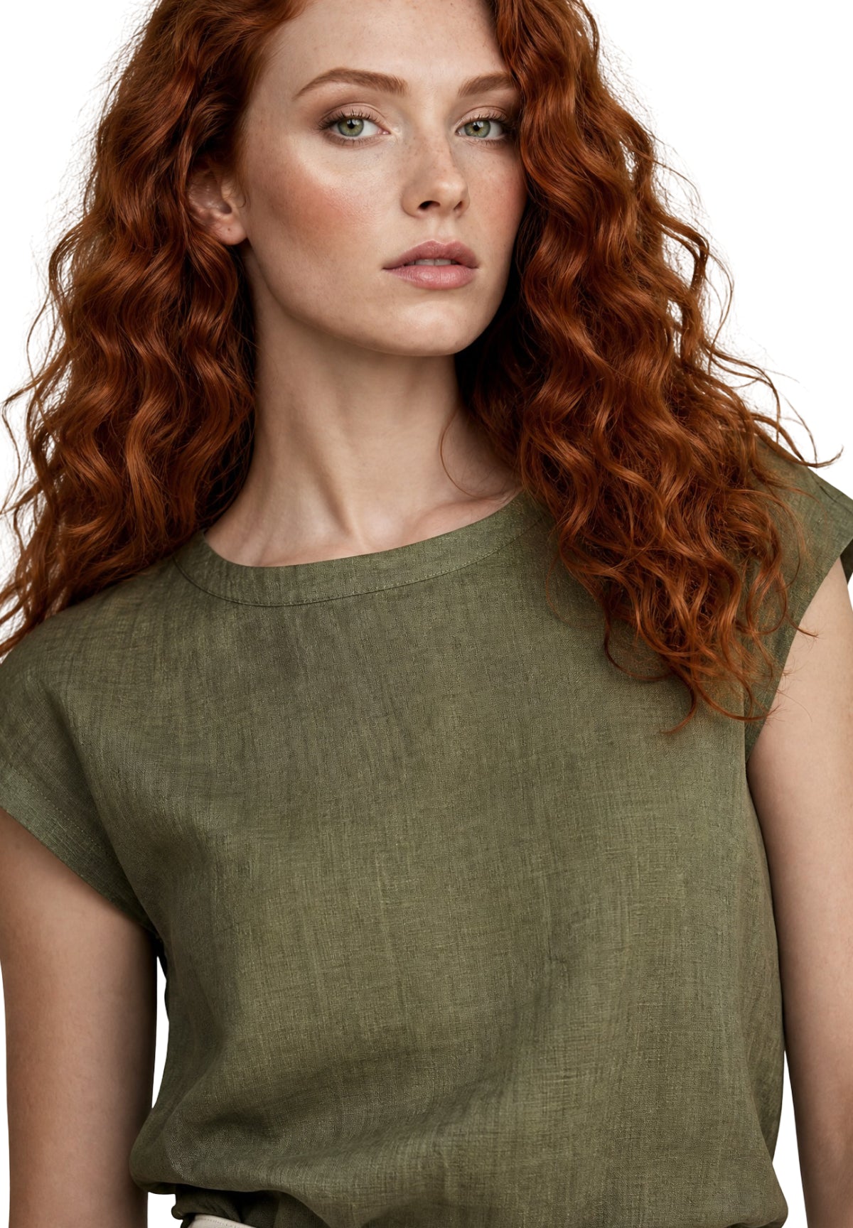 T-shirt a Maniche Corte 2615111132200 EMMGEYSER Verde militare