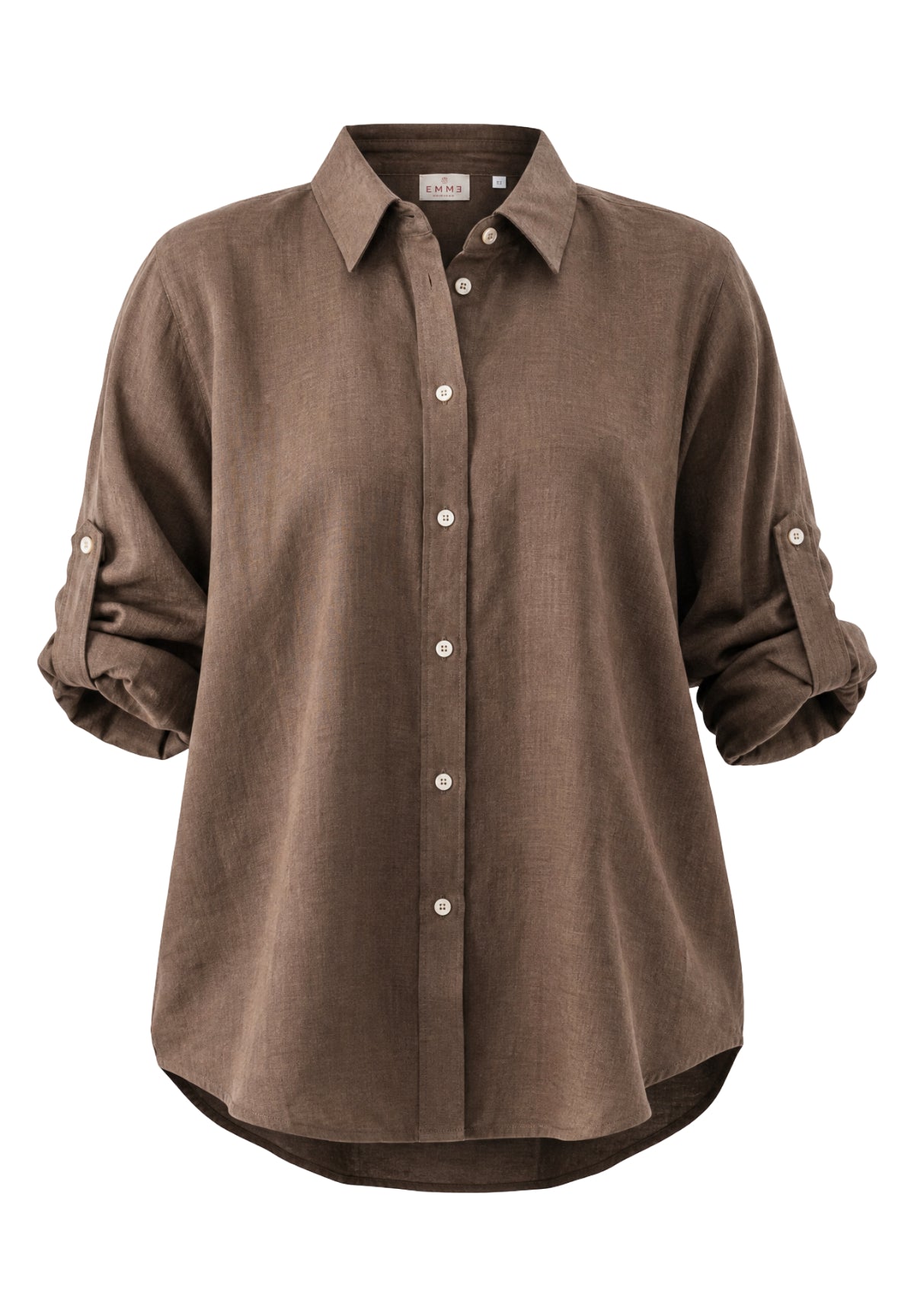 Camicia Overshirt 2615111122200 EMMGIRELLO Tortora