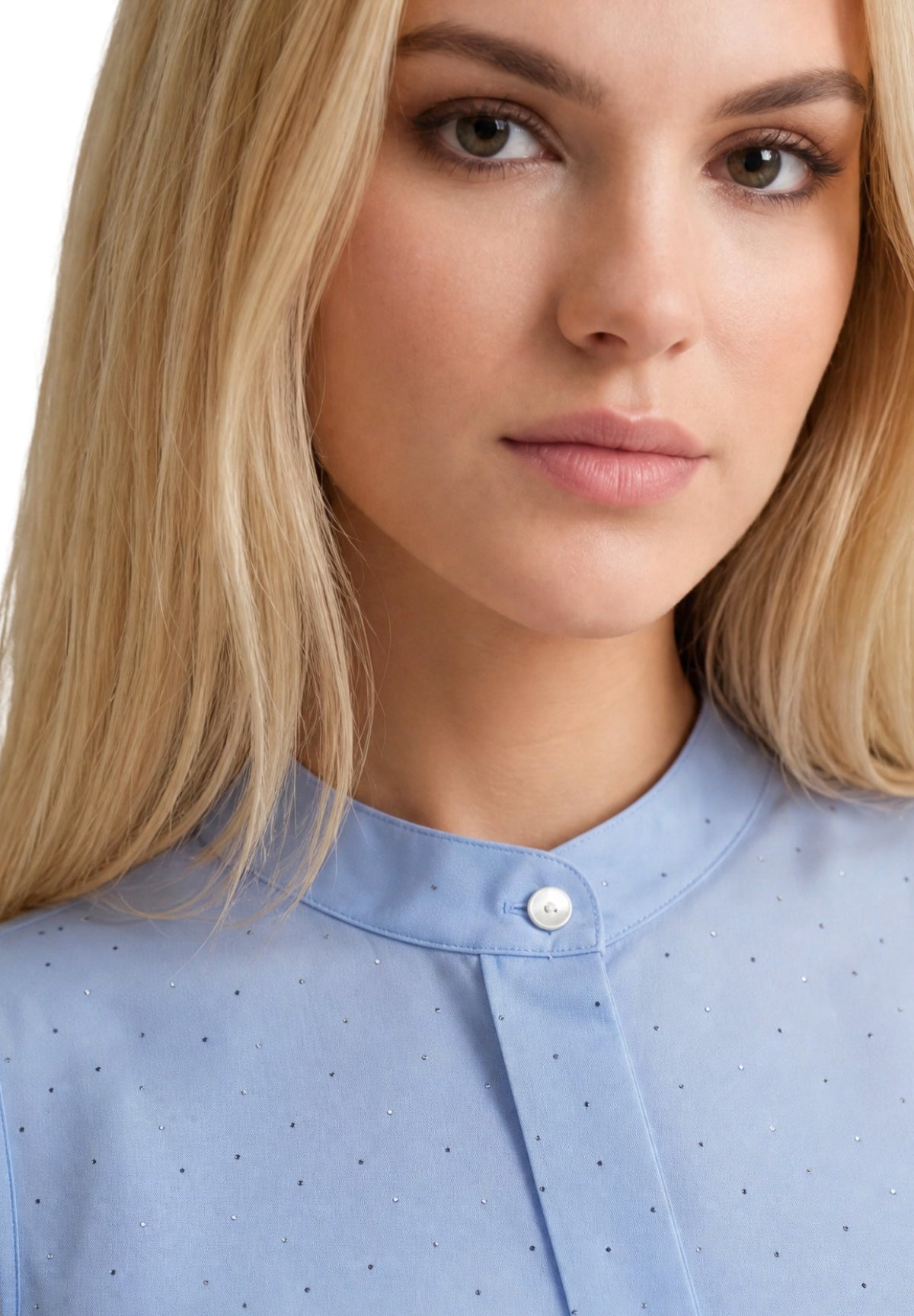 Camicia Coreana 2615111281200 EMMGIULIVA1 Azzurro Intenso