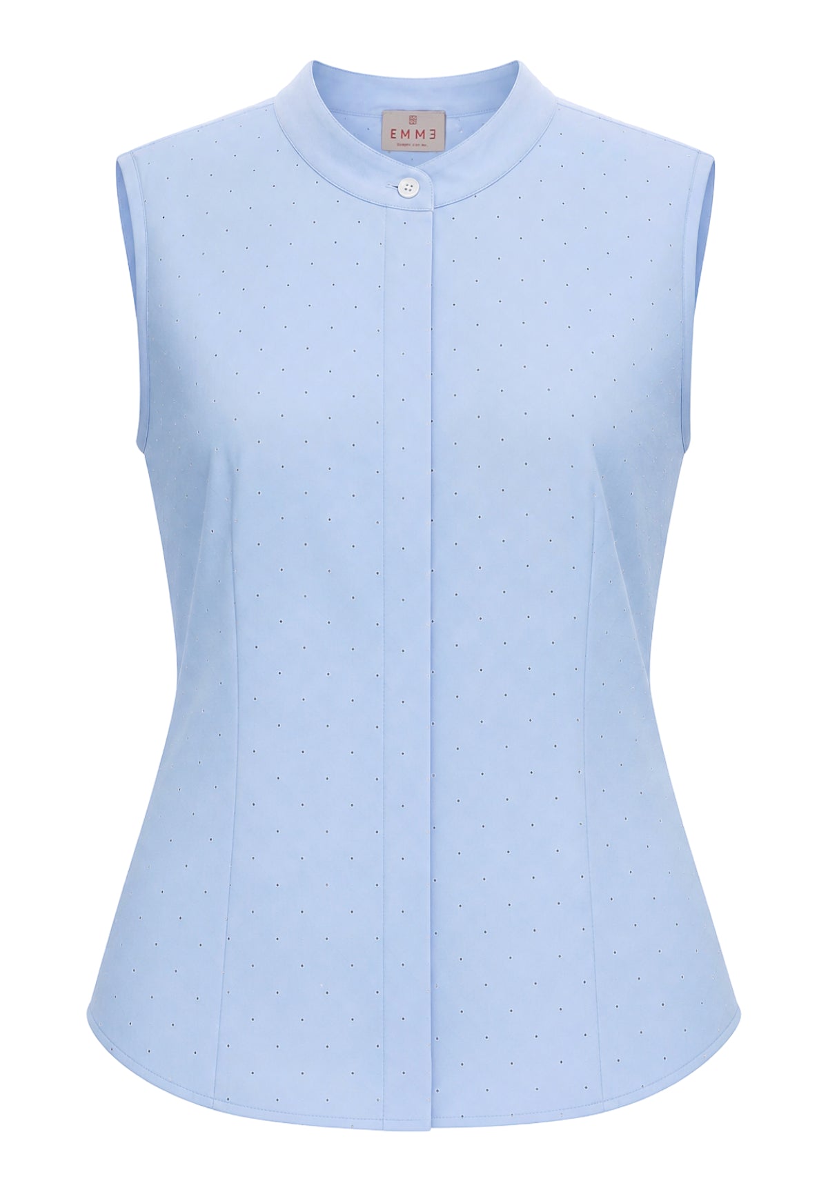 Camicia Coreana 2615111281200 EMMGIULIVA1 Azzurro Intenso