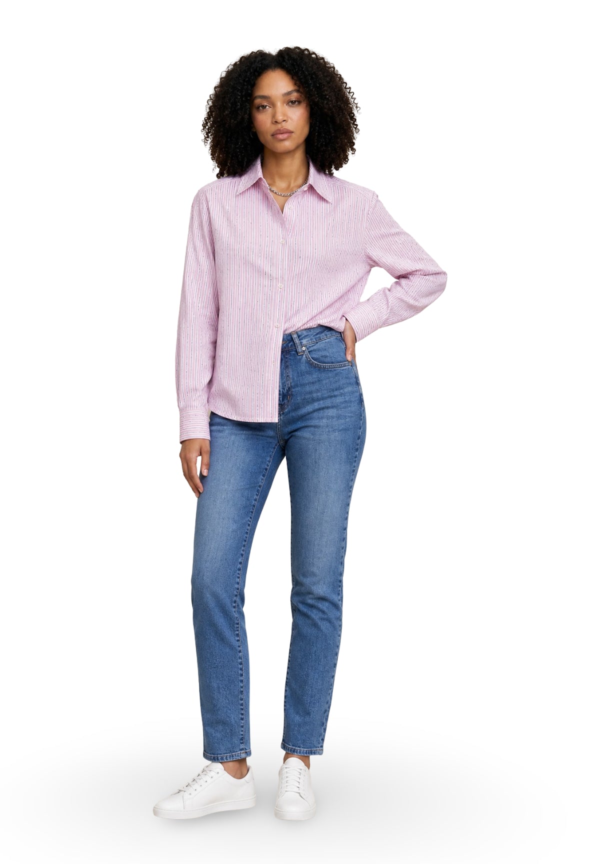 Camicia a Maniche Lunghe 2615111121200 EMMLIUTI Rosa
