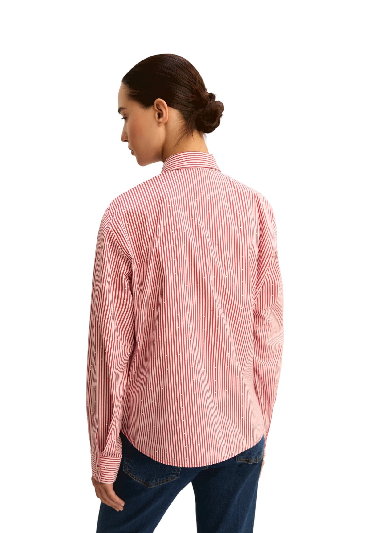 Camicia a Maniche Lunghe 2615111121200 EMMLIUTI Rosso