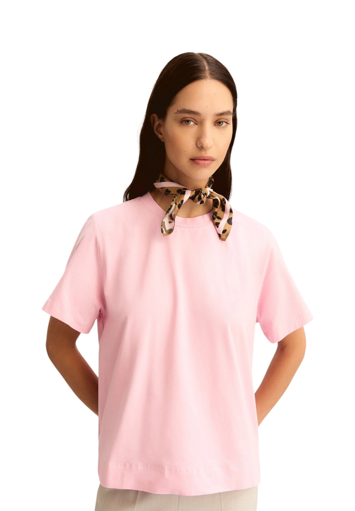 T-shirt a Maniche Corte 2615971041200 EMMMAESTRO Rosa