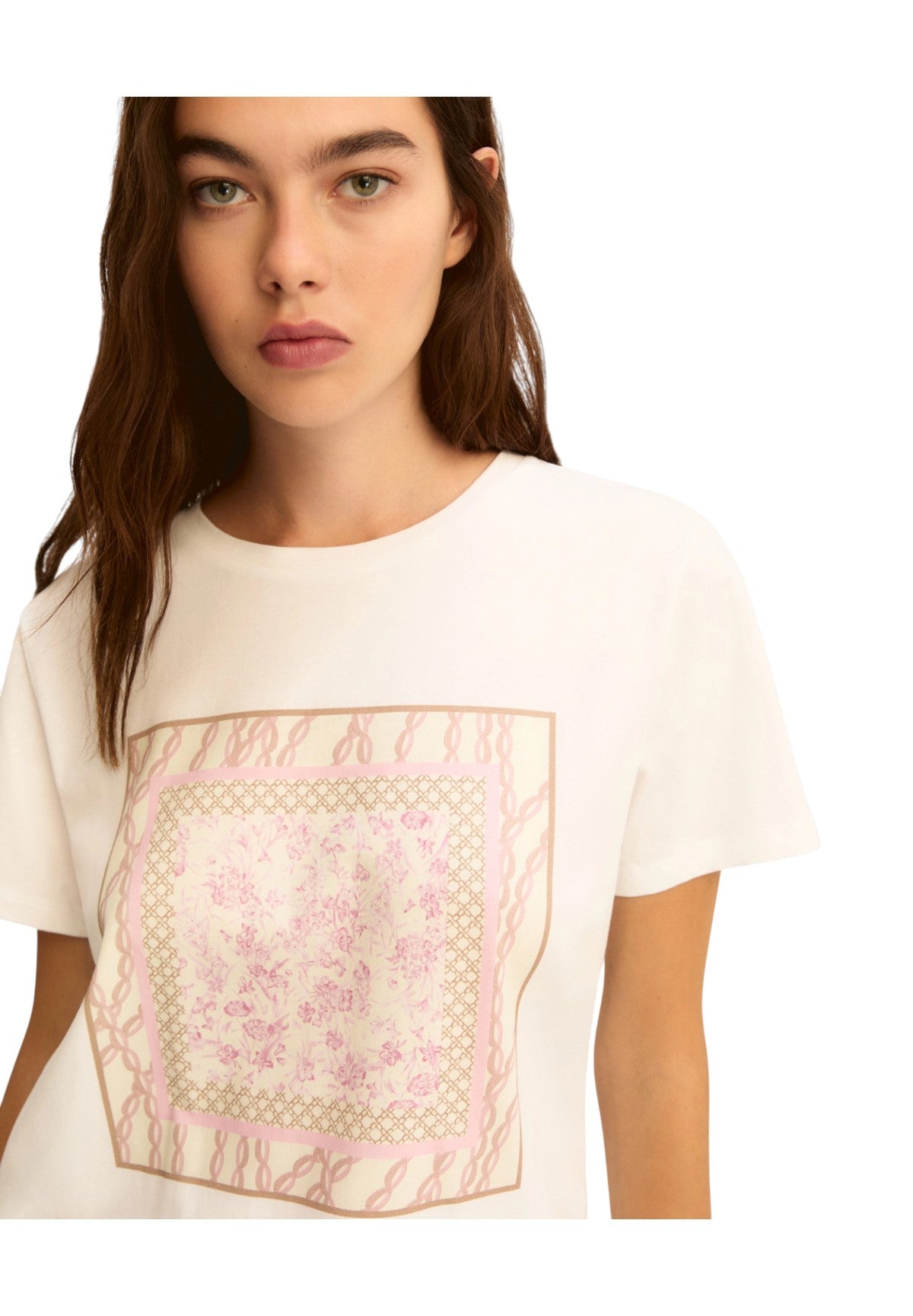 T-shirt a Maniche Corte 2615971051200 EMMRACCONTO Rosa