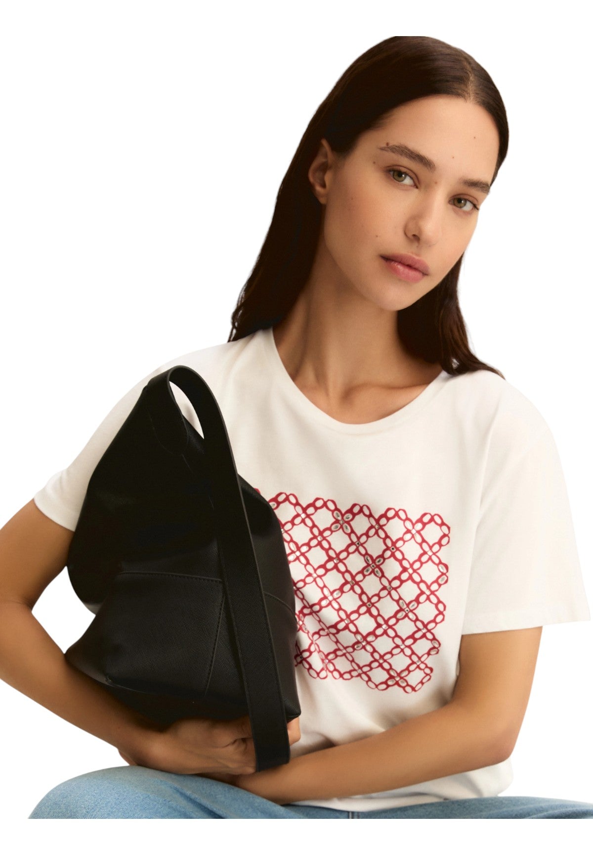 T-shirt a Maniche Corte 2615971051200 EMMRACCONTO Rosso