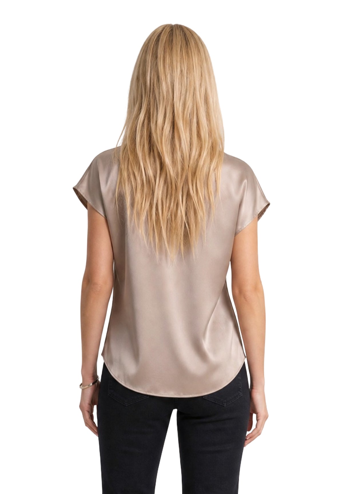 T-shirt a Maniche Corte 2615111182200 EMMRANGHI Beige
