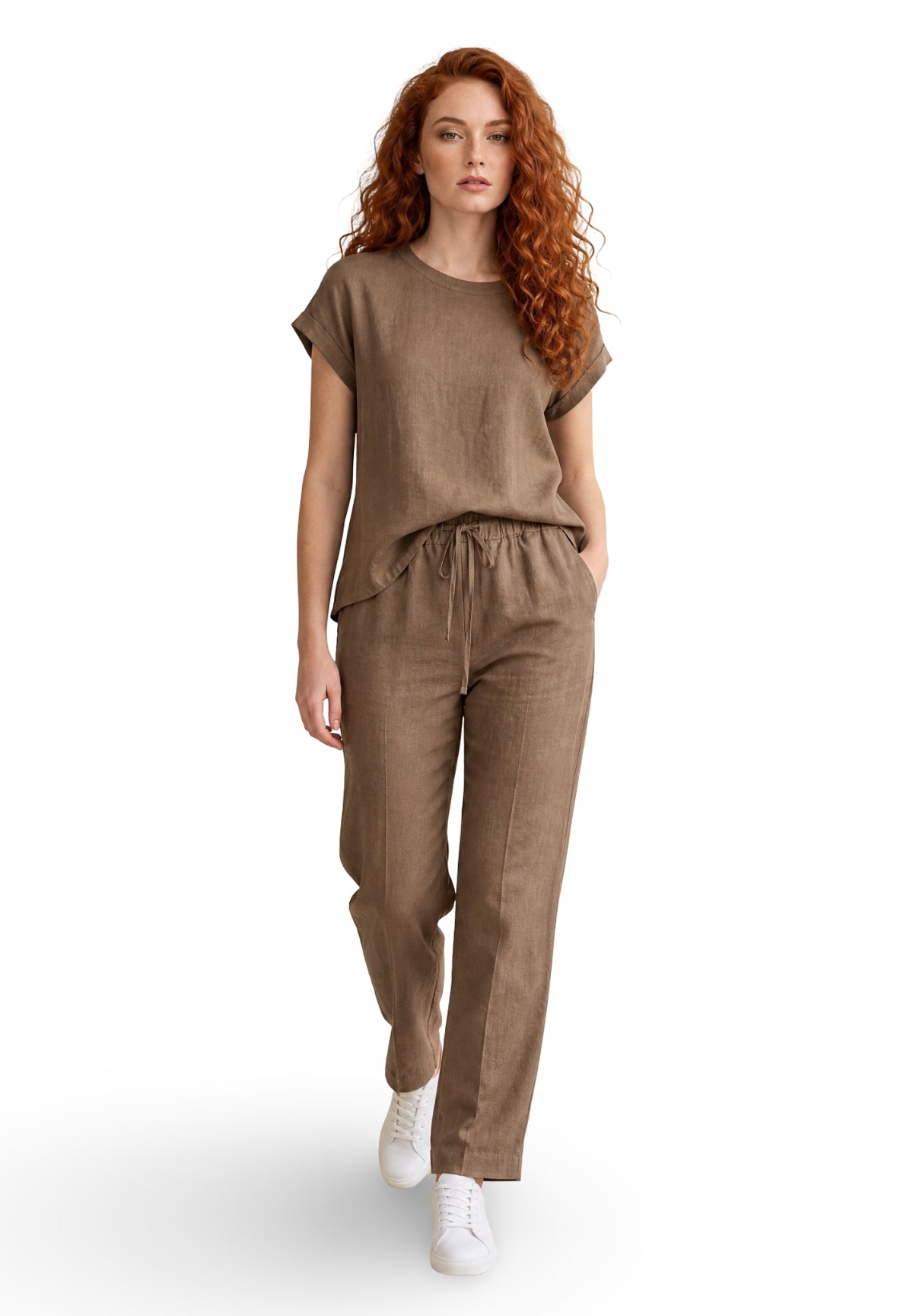Pantaloni 2615131232200 EMMSAUNA Tortora