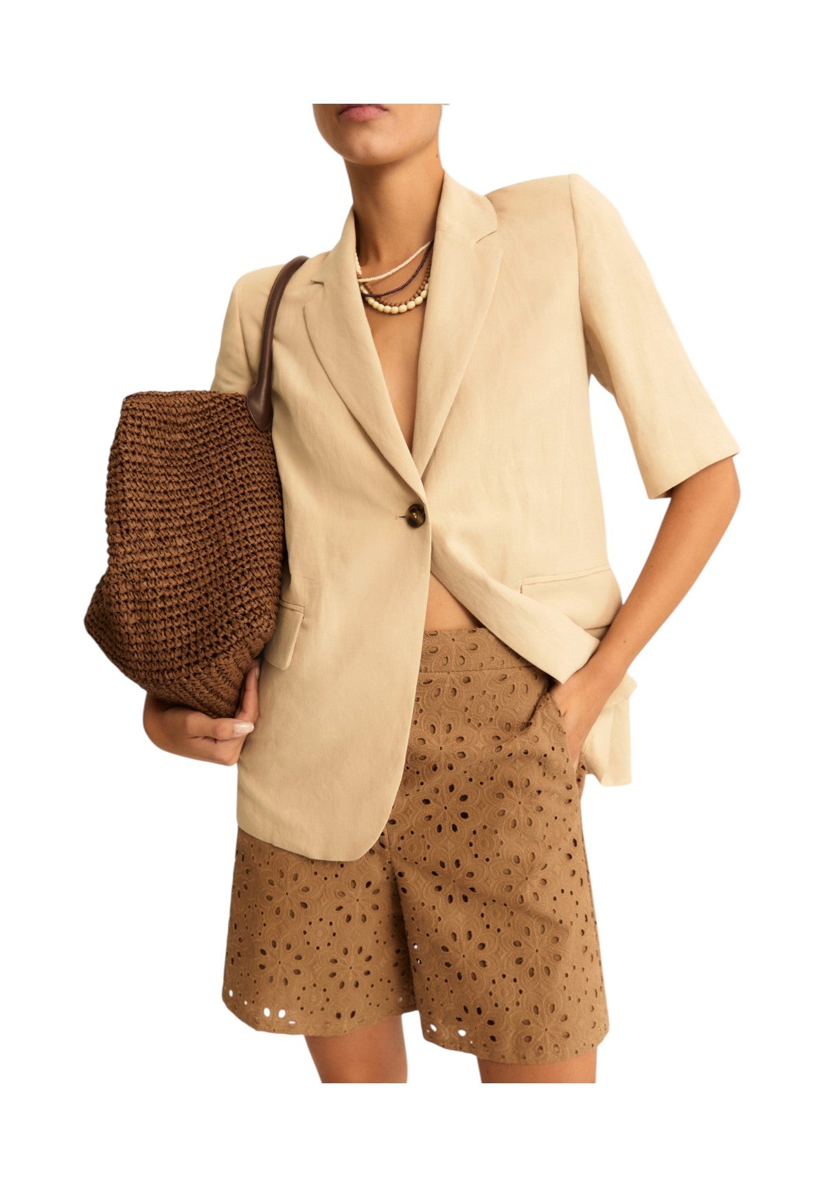 Pantaloni 2615141012200 EMMSTADIO Cammello