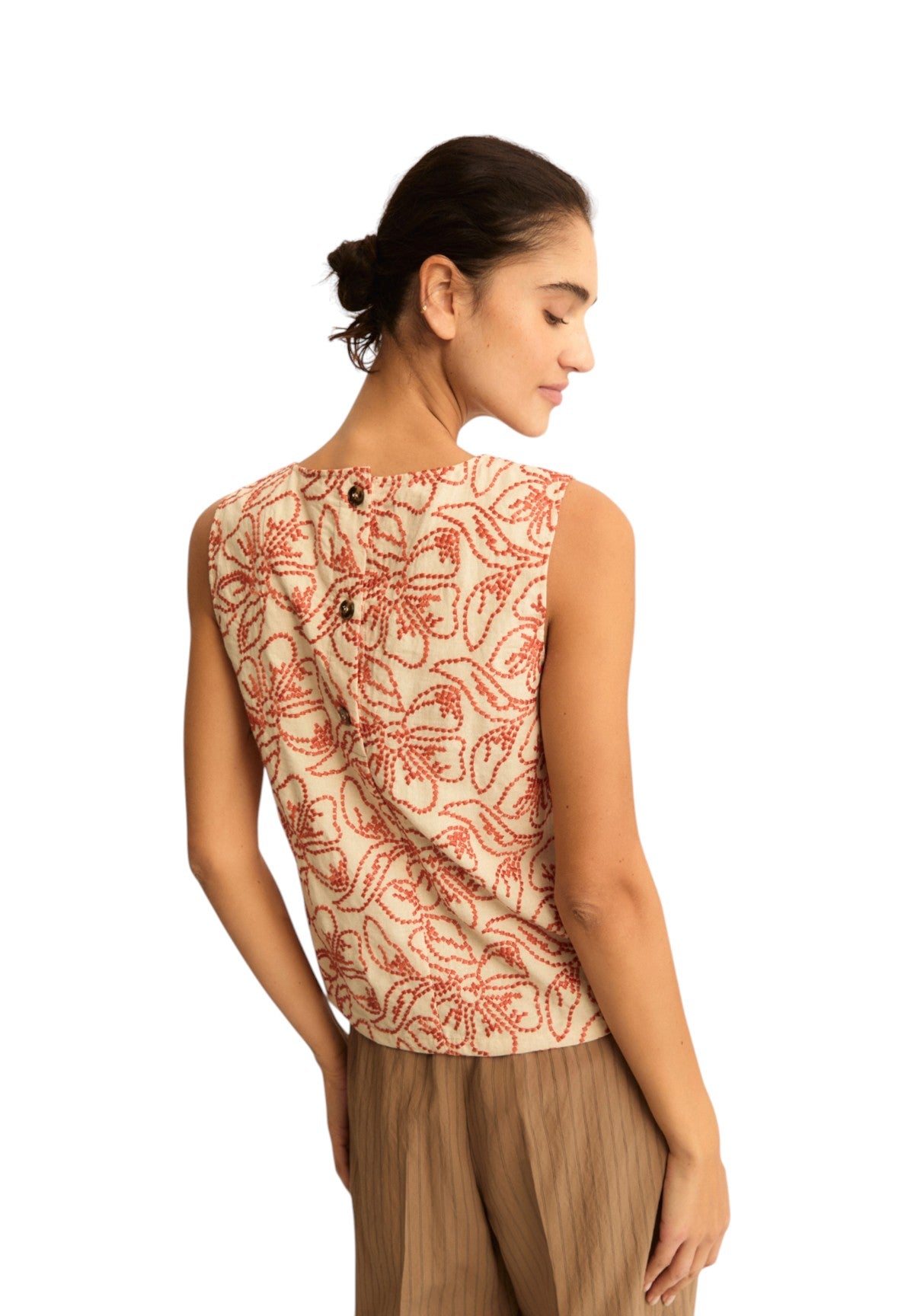 Top 2615161152200 EMMVETRO Rosso geranio