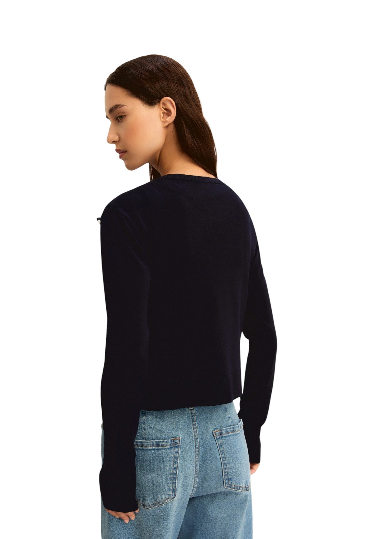 Cardigan 2615341031200 EMMVICARIO Blu