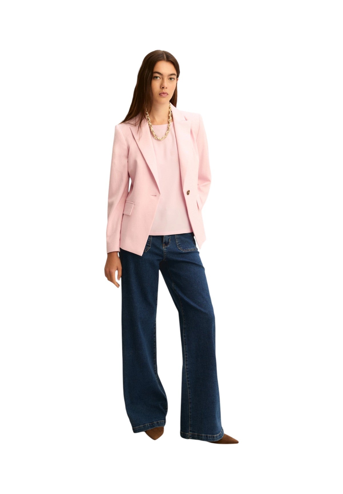 Jeans 2615181021200 EMMWIDEFLARE Blu