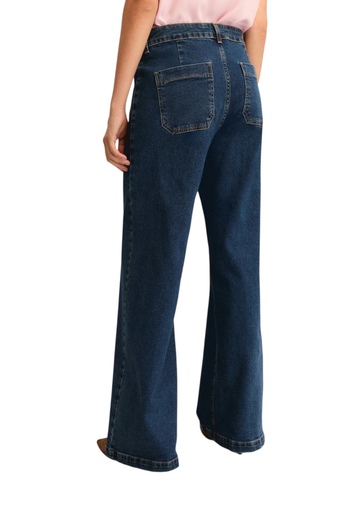 Jeans 2615181021200 EMMWIDEFLARE Blu