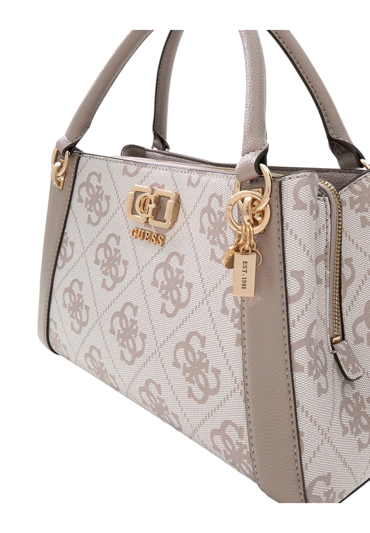 Borsa a Spalla Karnilla Logo Gfriend Carryall HWOS99 Dark Taupe Logo