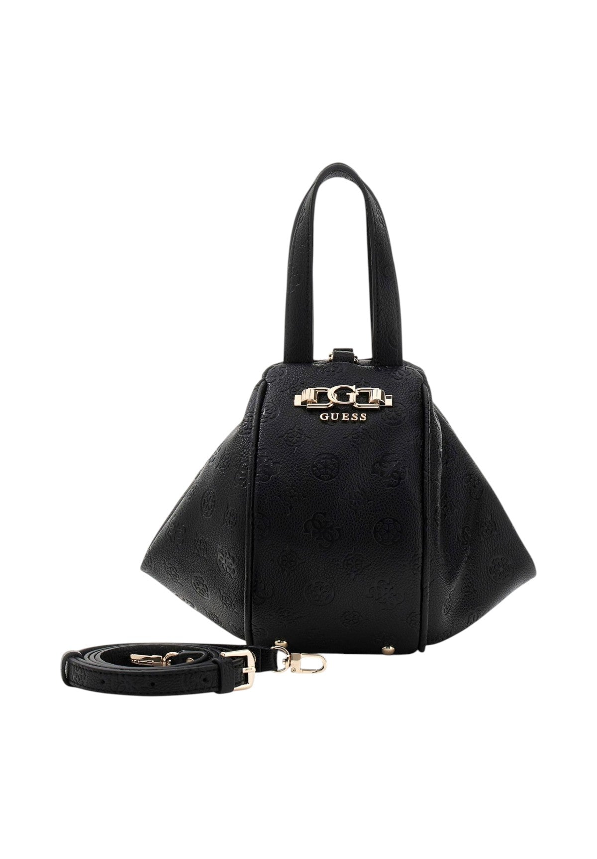 Borsa a Mano Anise Top Handle Pouch HWPD99 Black Logo
