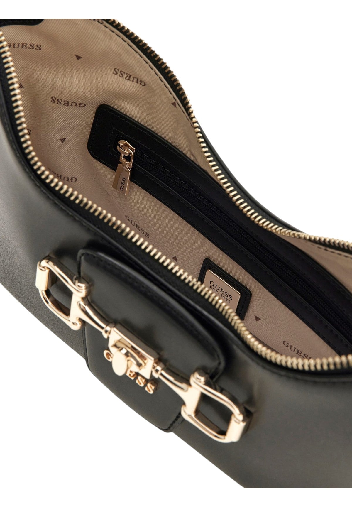 Borsa a Spalla Janie Convertible Xbody Flap HWVG99 Black