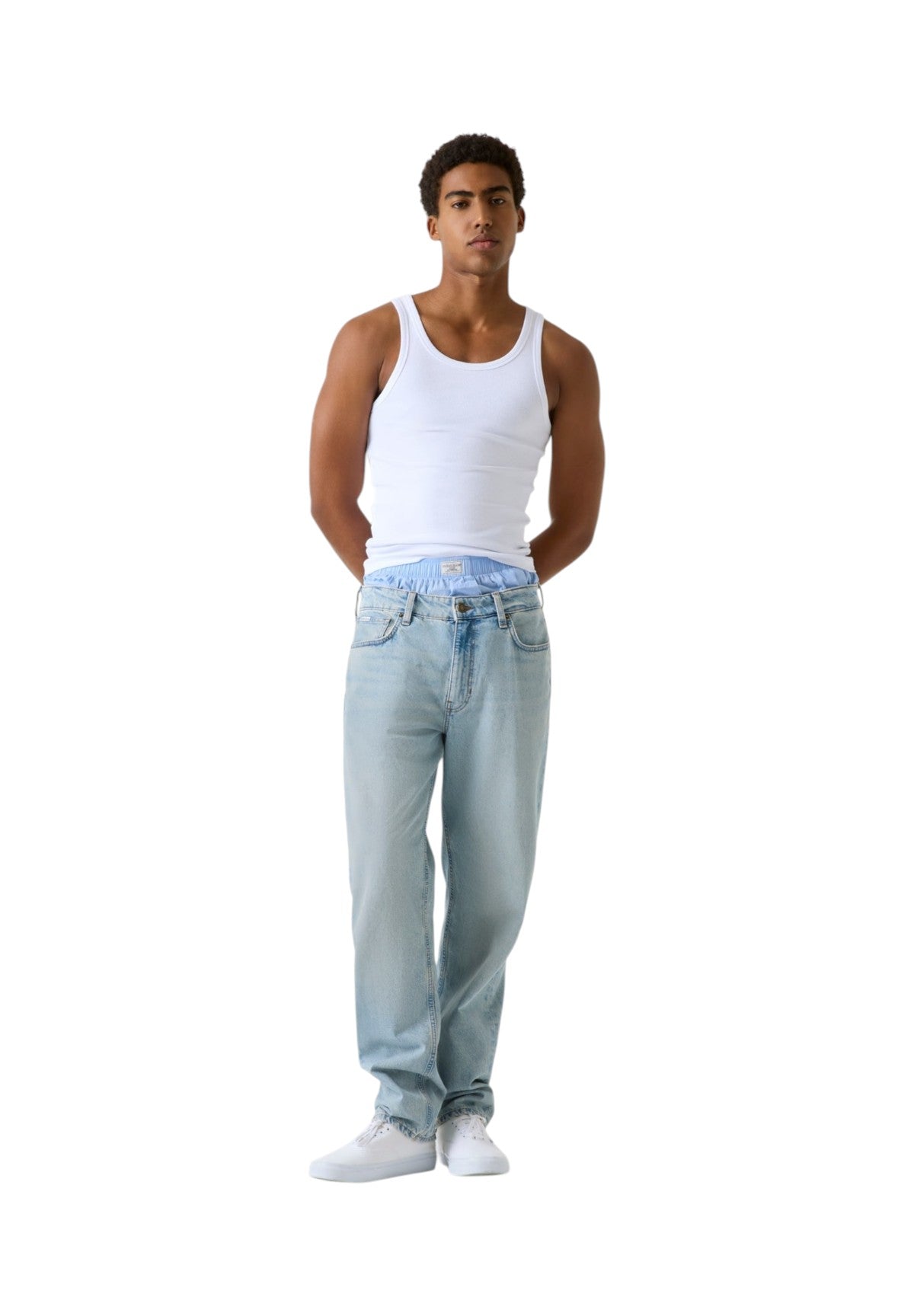 Jeans Gj G15 Relaxed Taper M5YA90 In Artistic Vintage