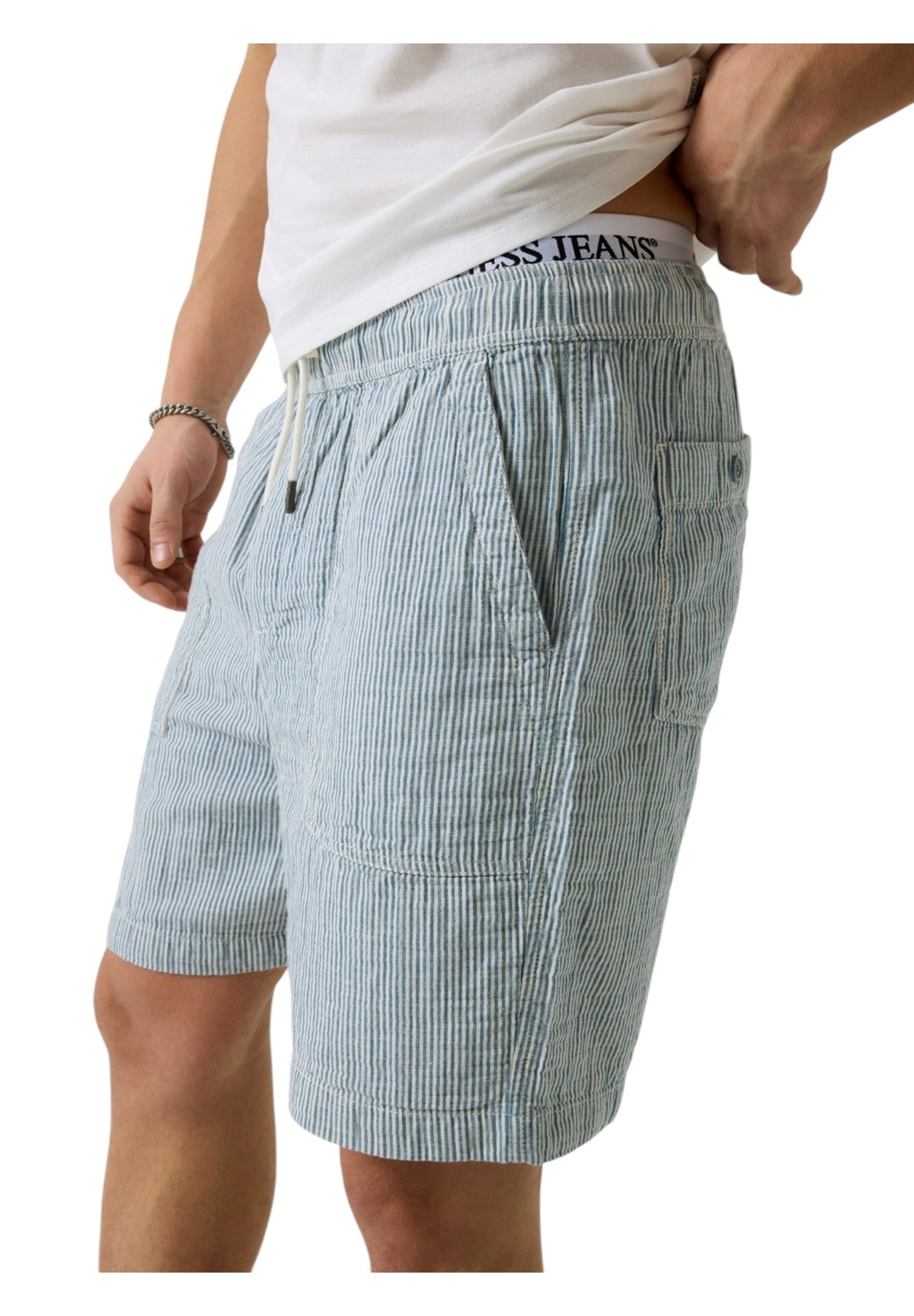 Bermuda Chino Gj Jogger Short M6GD56 Sugar Paper And Whit