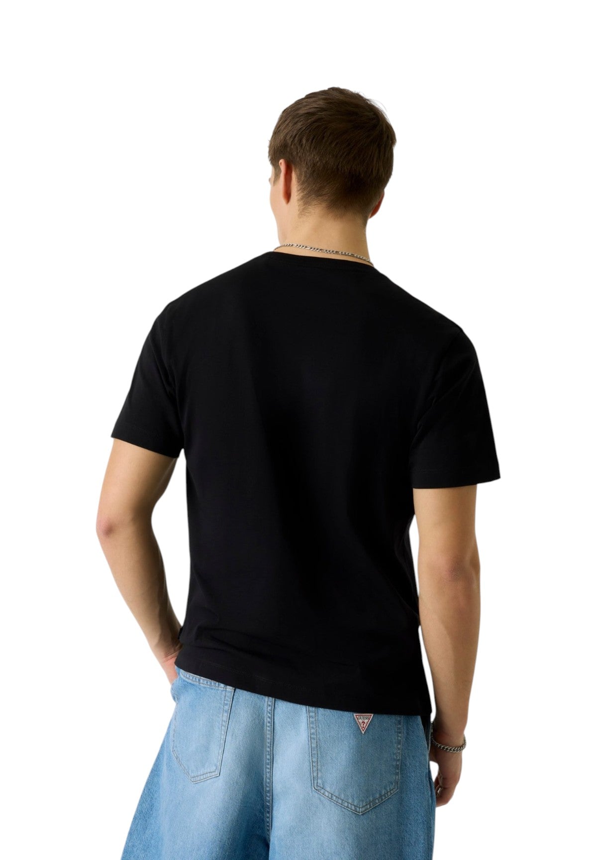 T-shirt a Maniche Corte Gj Ss Cn Reg Nautical Tee M6GIB7 Jet Black A996