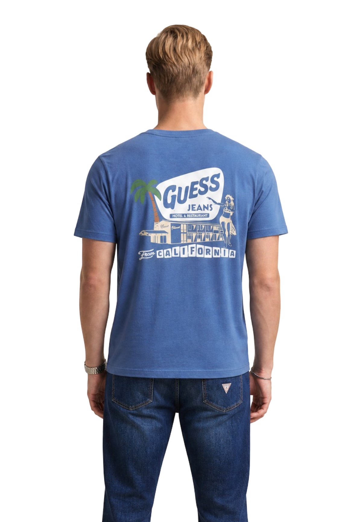 T-shirt a Maniche Corte Gj Ss Cn Reg West Coast Hotel M6GIC0 Sugar Paper