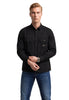 Guess Jeans Camicia a Maniche Lunghe Gj Ls Boxi Cropped Pocket Shir M6RH60 Jet Black A996