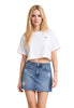 Guess Jeans T-shirt a Maniche Corte Gj Ss Cn Boxy Mini Triang Tee W4YI05 Jet Black A996