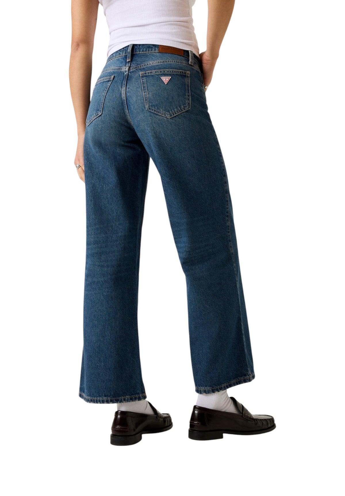 Jeans Gj G11 Wide Leg W5YA0Y In Aged Tinted Distr