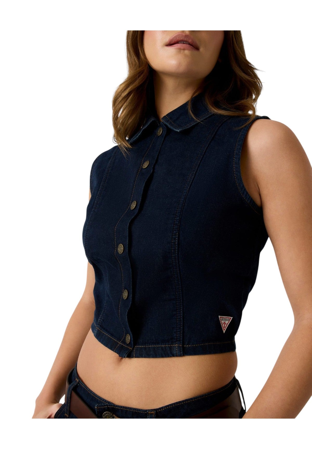 Top Gj Cropped Top W6GHZ9 Gj Summer Vintage Da