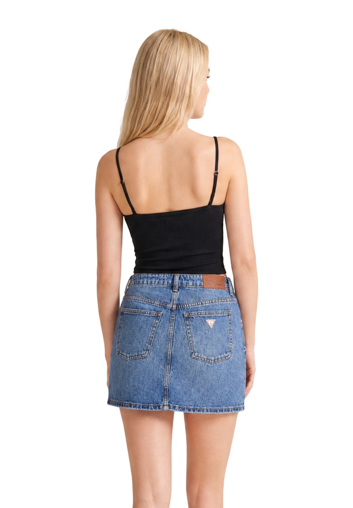 Top Gj Pointelle Cami W6GPB5 Jet Black A996