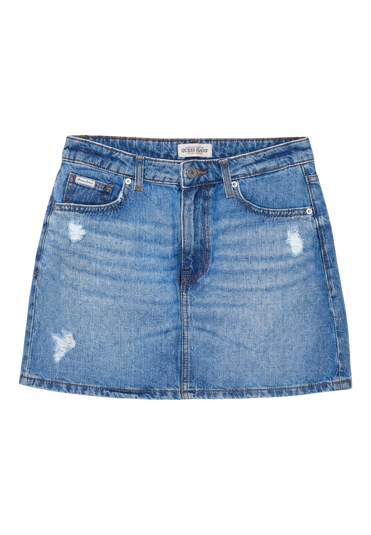 Gonna Gj Classic Mini Skirt W6RD0Q Gj Used Light Wash